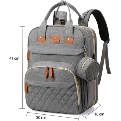 Sac à langer 2-en-1 avec lit amovible